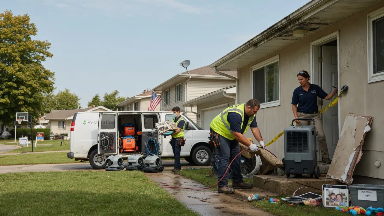 Water Damage Restoration in Milnesville, PA near me